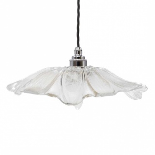 Organic Fleur Glass Pendant Light